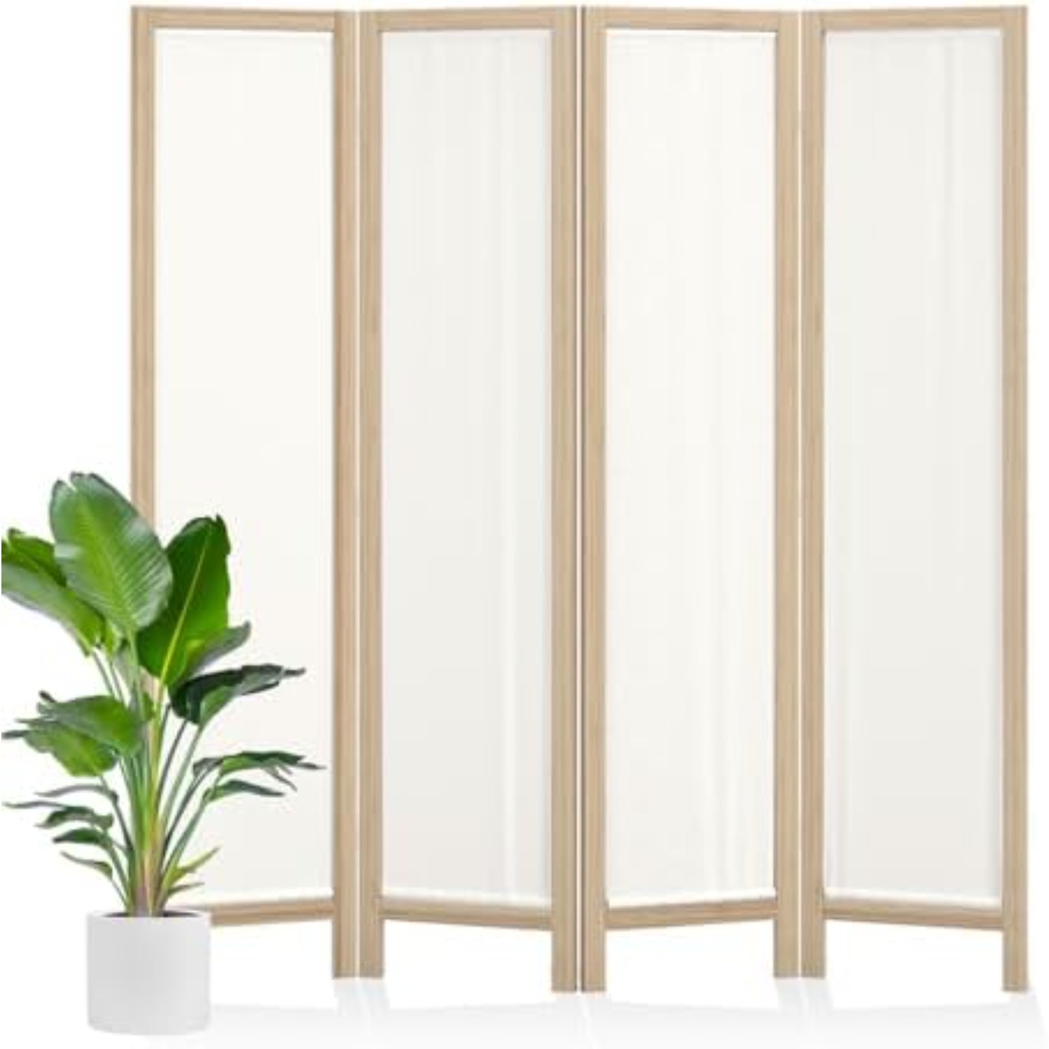 Partition Screen Divider - فاصل غرفة من الكتان، حاجز خصوصية