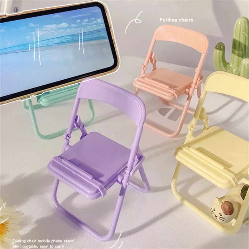 Desk Organizer - حامل هاتف على شكل كرسي لطيف،