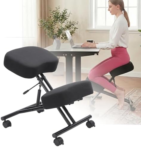 Office Chair - كرسي مريح للركوع، مصنوع من قماش