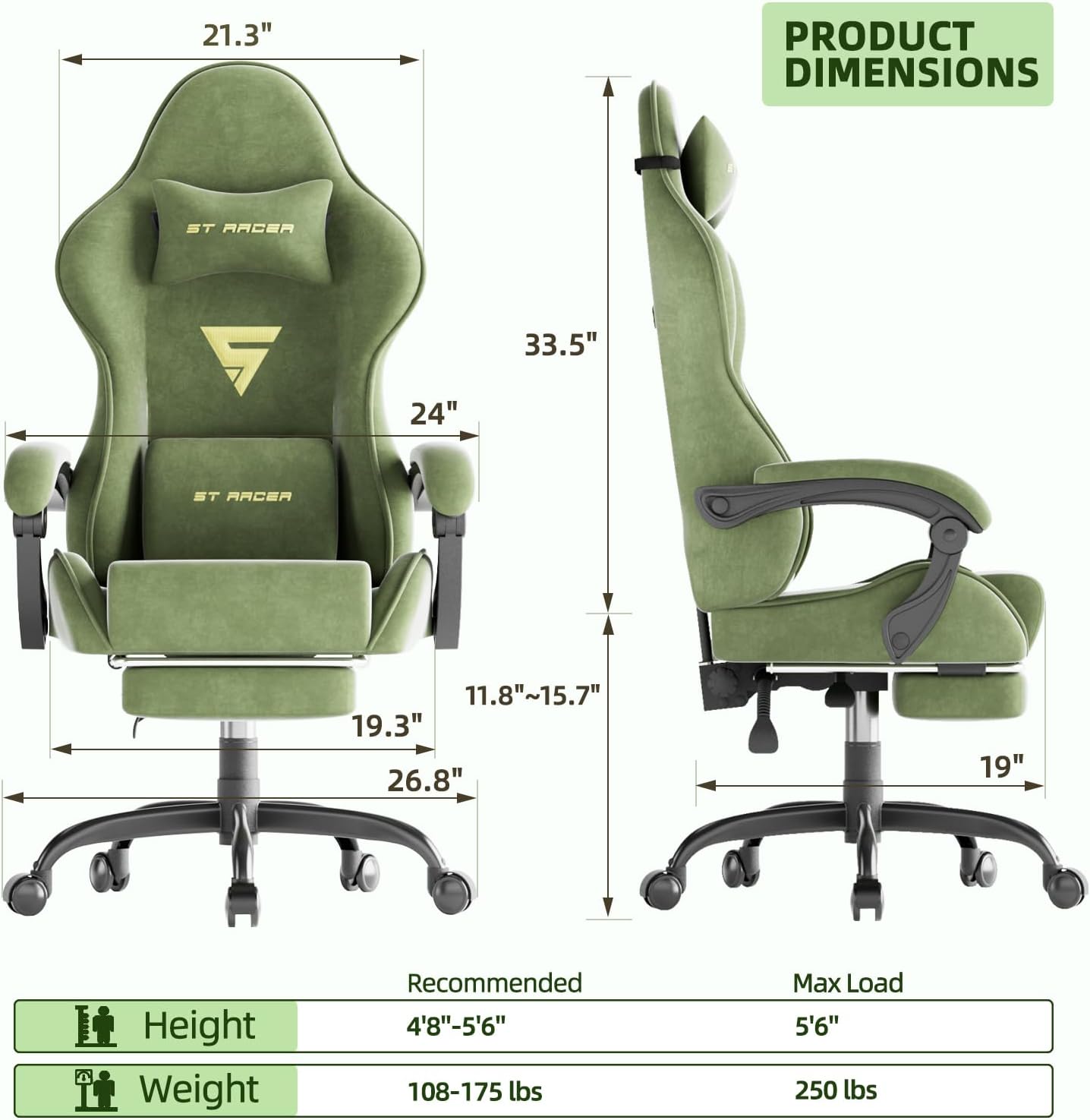 كرسي ألعاب بتصميم رياضي للبالغ - مراجعة Office Chair Cushion وسعره