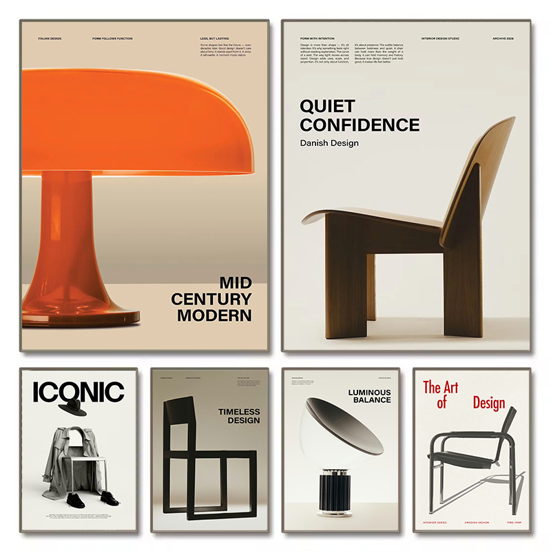 لوحات فنية جدارية بتصميم باوها - مراجعة Office Stool وسعره