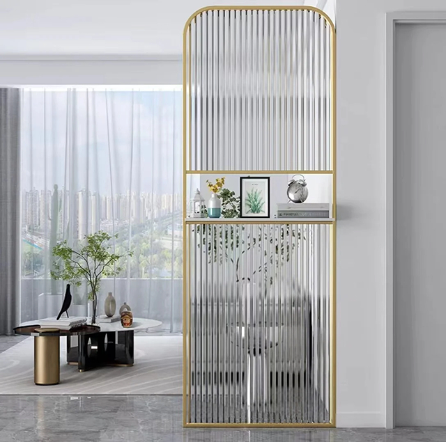 باب حمام عصري بسيط مقاوم للماء - مراجعة Partition Screen Divider وسعره