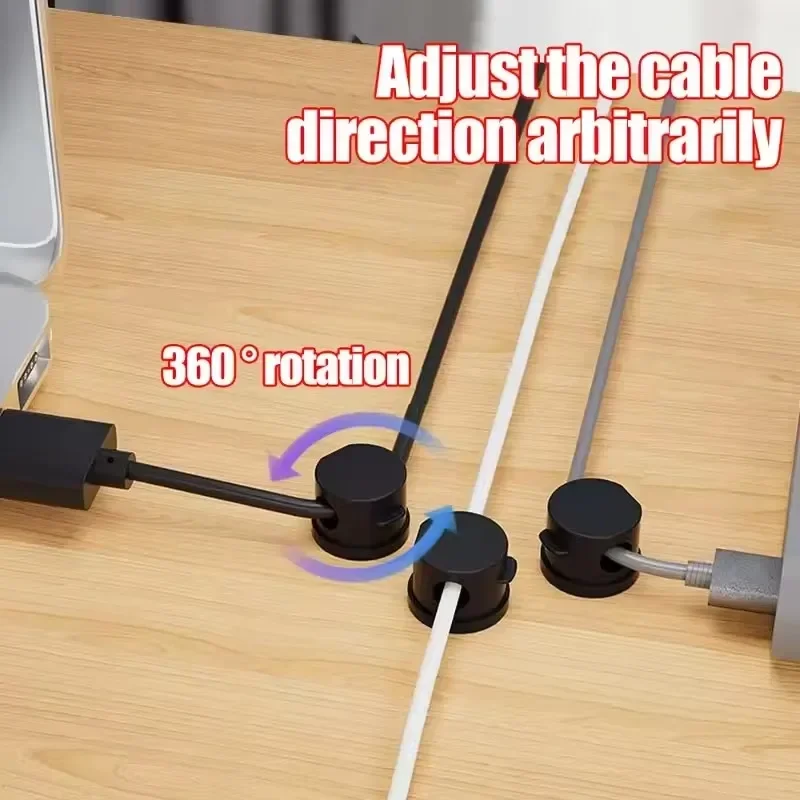 360 °   منظم كابلات مغناطيسي د - مراجعة Desk Organizer وسعره
