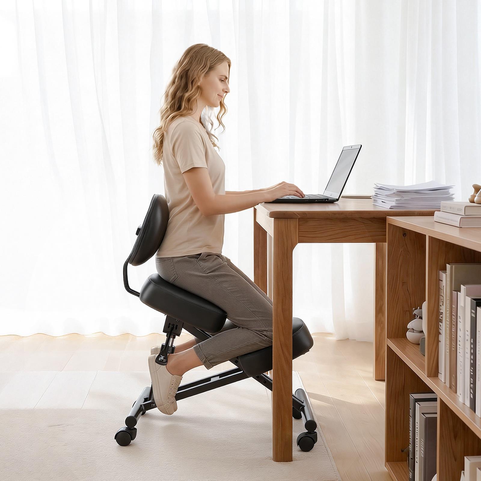 كرسي ركوع مريح بتصميم مريح، مز - مراجعة Office Chair Cushion وسعره