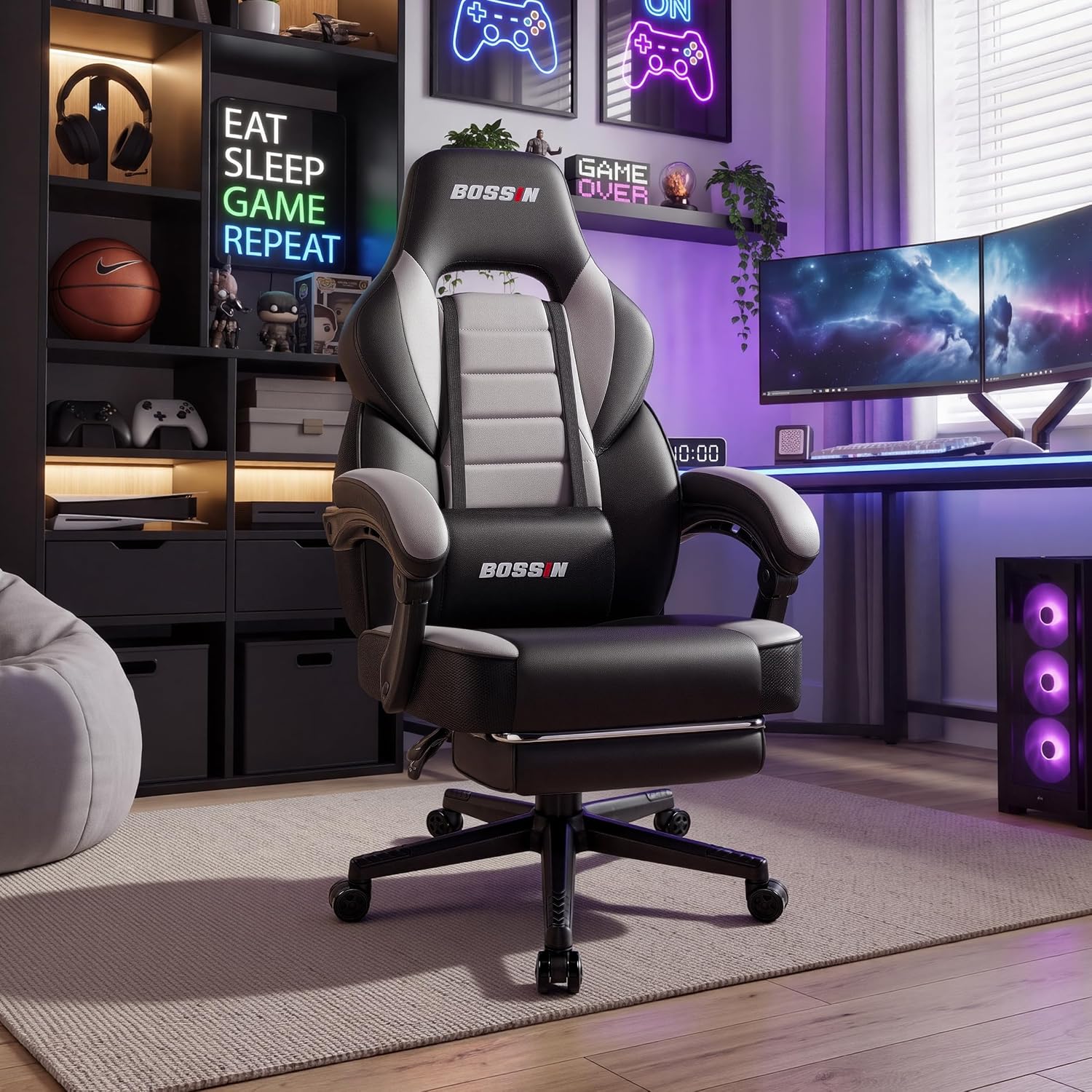 كرسي ألعاب مزود بخاصية التدليك - مراجعة Office Chair Cushion وسعره