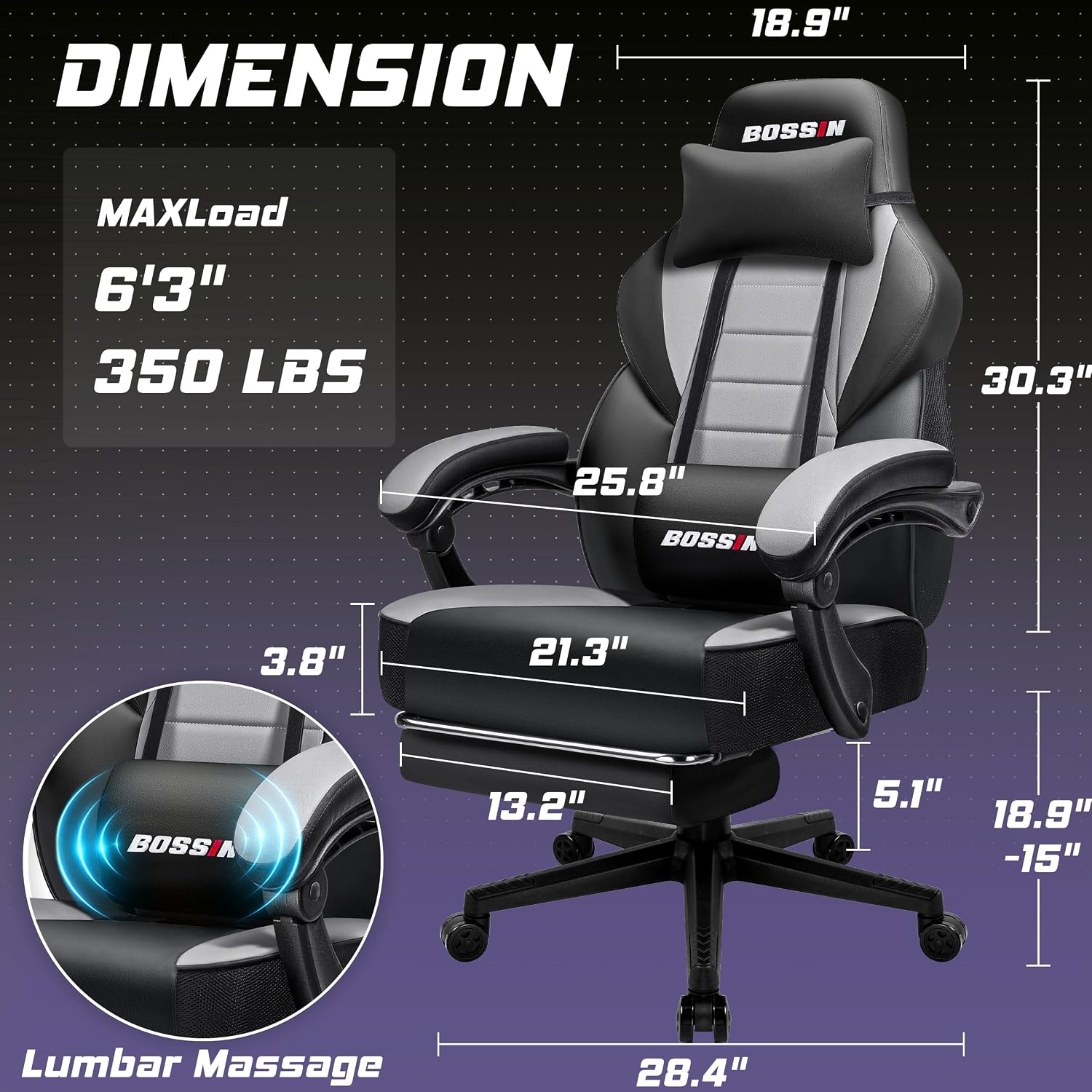 كرسي ألعاب مزود بخاصية التدليك - مراجعة Office Chair Cushion وسعره