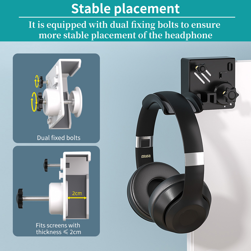 حامل سماعات الرأس البلاستيكي ا - مراجعة Monitor Stand وسعره