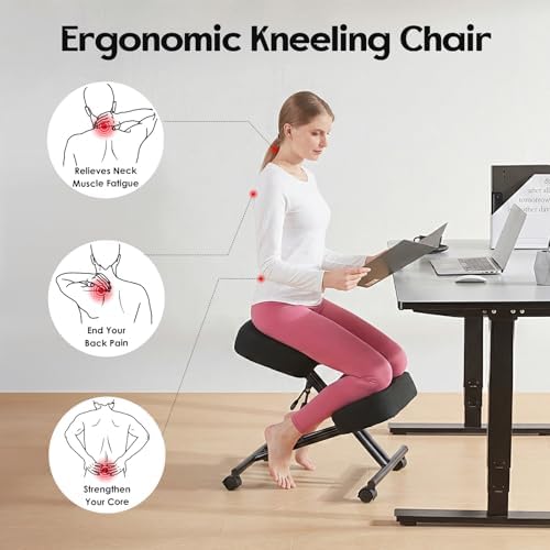 كرسي مريح للركوع، مصنوع من قما - مراجعة Office Chair وسعره